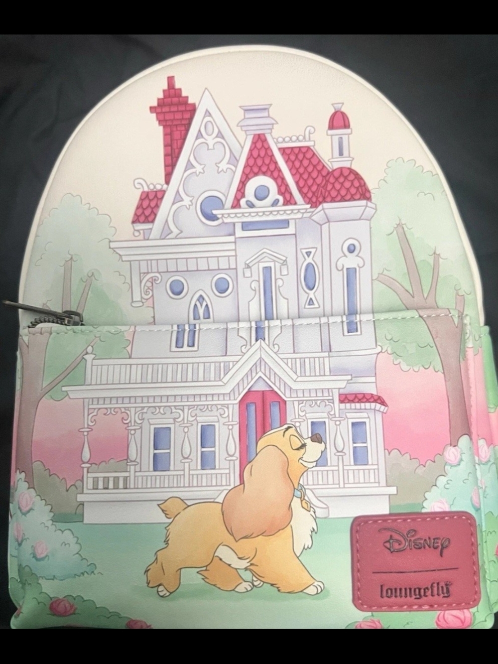 Disney x Loungefly Lady and the Tramp House Backpack